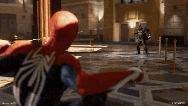 Subdued Spider Man GIF - Subdued Spider Man Shocker GIFs