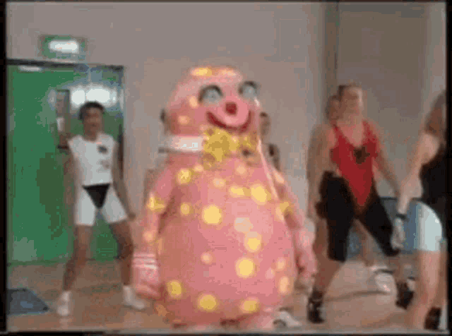 Blobby 80s GIF - Blobby 80s Workout GIFs