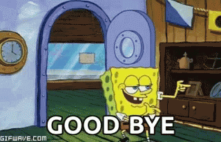 Good Bye Spongebob GIF - Good Bye Spongebob GIFs