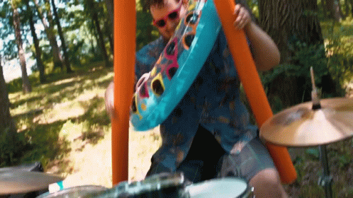 Playing Drums Devin Gnagie GIF - Playing Drums Devin Gnagie Eastwood GIFs