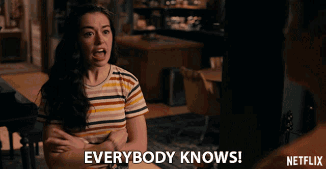 Everybody Knows Anneliese Judge GIF