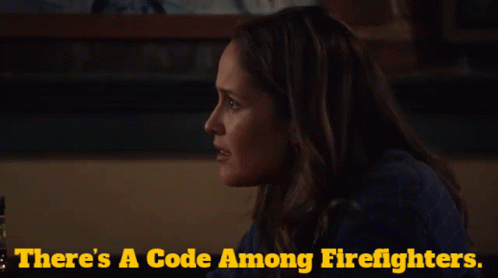 Station19 Andy Herrera GIF - Station19 Andy Herrera Theres A Code Among Firefighters GIFs