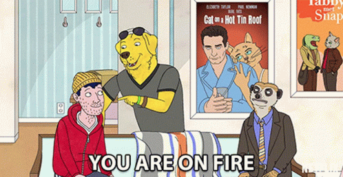 You Are On Fire Good Job GIF - You Are On Fire Good Job Well Done GIFs
