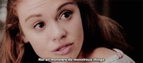 Not All Monsters GIF - Monster Monsters Teen Wolf GIFs