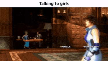 Talking To Girls Tekken GIF - Talking To Girls Tekken Jin GIFs