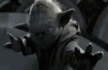Force Yoda GIF - Force Yoda Skirt GIFs