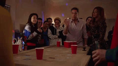 Single Parent Beer Pong GIF - Single Parent Beer Pong Party GIFs