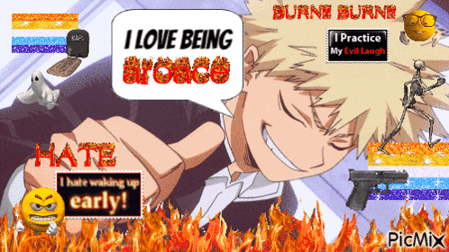 a picture of a man with a speech bubble saying i love being brave
