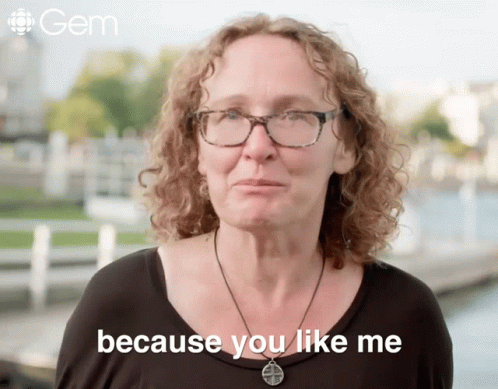 Because You Like Me Anna GIF - Because You Like Me Anna Landscape Artist Of The Year GIFs