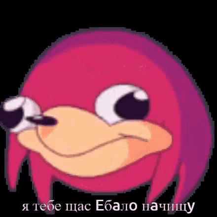 knuckles the echidna from sonic the hedgehog is a cartoon character with big eyes and a big smile .