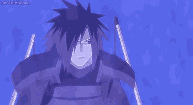 a picture of a samurai with the words based-madara at the bottom