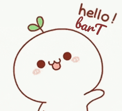 a cartoon character with a plant growing out of it and the words hello bart written above it