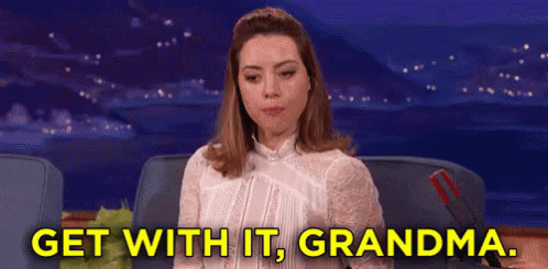 Getting Hip GIF - Get With It Grandma Get It Together GIFs