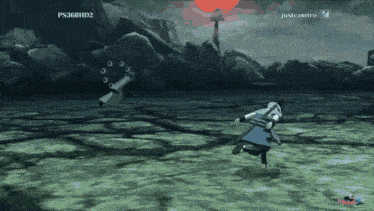 a video game is being played on a ps360 hd2 system