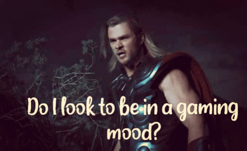 Do I Look To Be In A Gaming Mood Thor GIF - Do I Look To Be In A Gaming Mood Thor Avengers GIFs