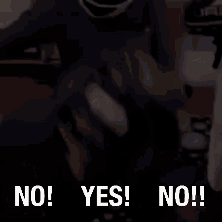No Yes GIF - No Yes Fight GIFs