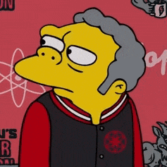 a cartoon character wearing a red and black jacket