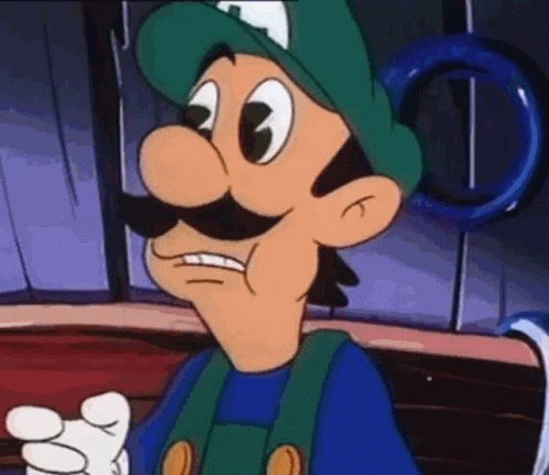 Luigi Eating Garlic GIF - Luigi Eating Garlic GIFs