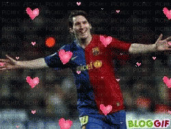 Messi Hearts GIF - Messi Hearts GIFs