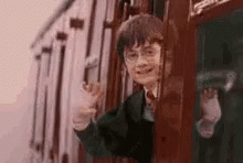 Harry Potter Daniel Radcliffe GIF - Harry Potter Daniel Radcliffe Good Bye GIFs