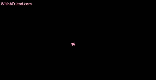 a picture of pink flowers with the words happy easter