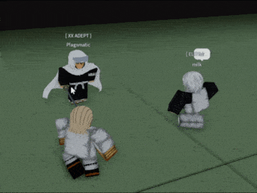 a screenshot of a video game shows a person named milk
