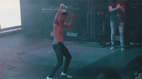 Jumping Singing GIF - Jumping Singing Live On Stage GIFs