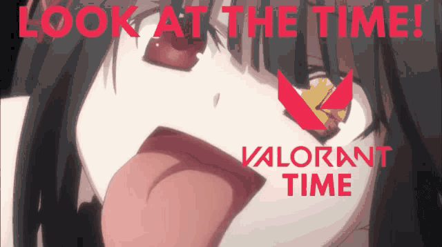Valorant Look At The Time GIF - Valorant Look At The Time Valorant Time GIFs