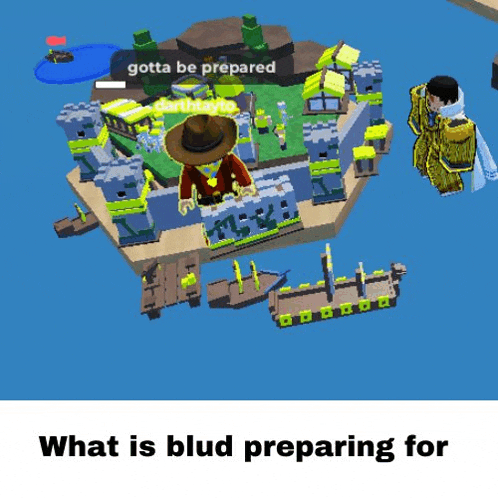 a screenshot of a video game that says gotta be prepared