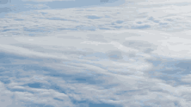a blue sky with a lot of clouds