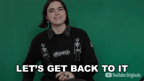 Lets Get Back To It Benee GIF - Lets Get Back To It Benee Released GIFs