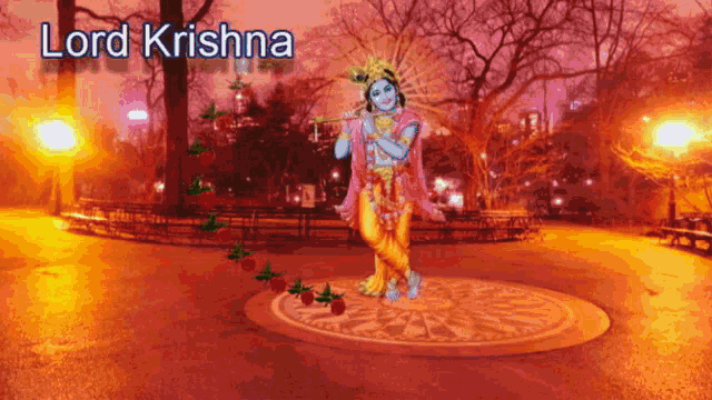 Jaish Krishna Lord Krishna GIF - Jaish Krishna Lord Krishna Changing Colors GIFs