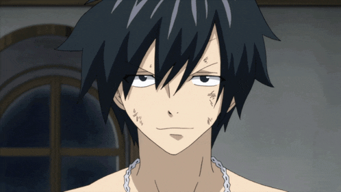 a man with a chain around his neck has a tattoo on his face