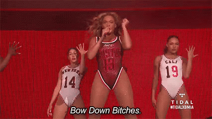 Bow Down GIF - Beyonce Queen B Bow Down GIFs