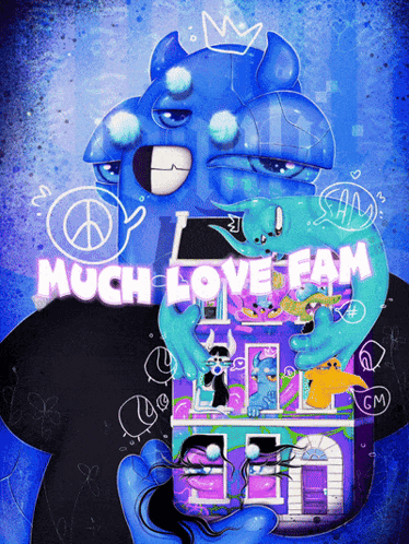 Much Love Much Love Fam GIF - Much Love Much Love Fam Family GIFs