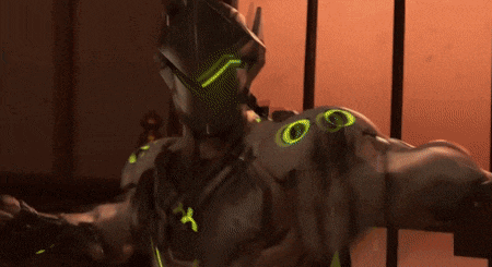 a computer generated image of a person holding a sword in a video game with a lot of light coming out of it .
