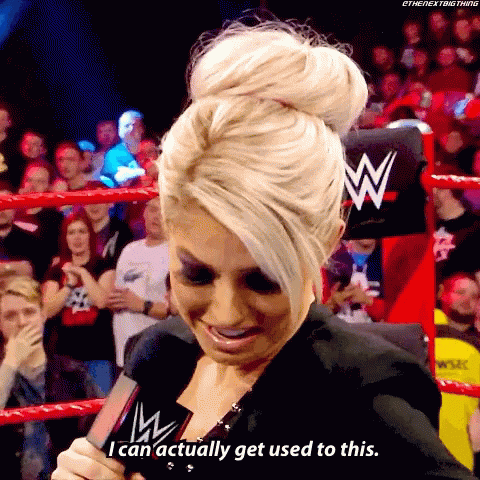 Alexa Bliss Can Get Used To This GIF - Alexa Bliss Can Get Used To This Wwe GIFs