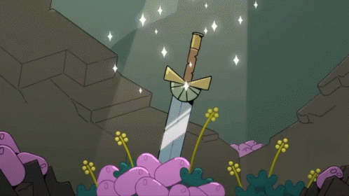 Sparkle Sword GIF - Sparkle Sword Shimmer GIFs