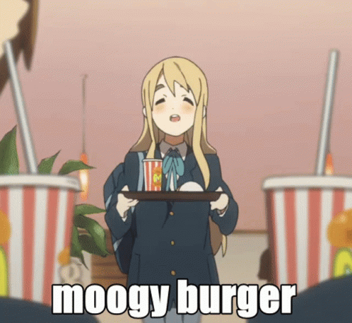 Tsumugi Kotobuki Kon GIF - Tsumugi Kotobuki Kon Burger GIFs