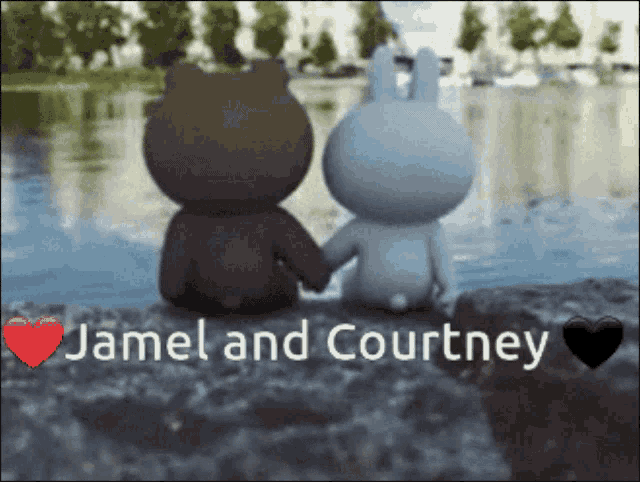 Brown And Cony Jamel And Cony GIF - Brown And Cony Jamel And Cony GIFs