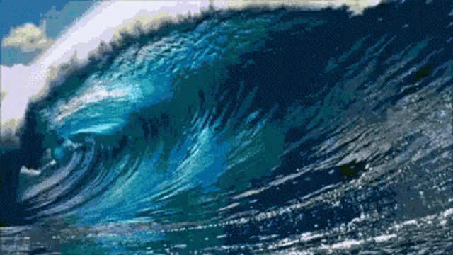 Here Comes The Water Waves GIF - Here Comes The Water Waves Sea GIFs