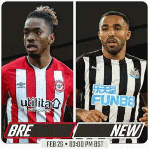 Brentford F.C. Vs. Newcastle United F.C. Pre Game GIF - Soccer Epl English Premier League GIFs