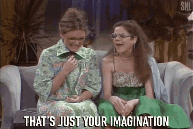 Thats Just Your Imagination Imagination GIF - Thats Just Your Imagination Imagination Your Imagination GIFs