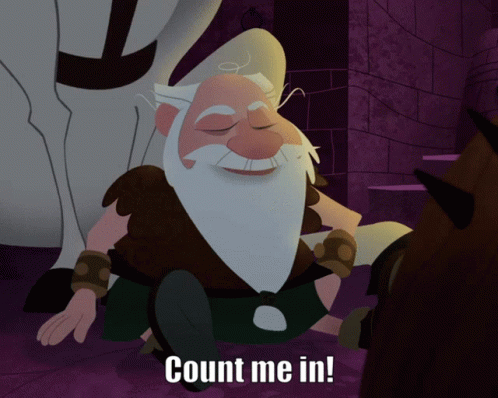 Disney Tangled The Series GIF - Disney Tangled The Series Count Me In GIFs