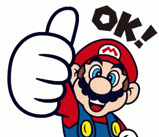 Ok Mario GIF - Ok Mario Super Marion GIFs