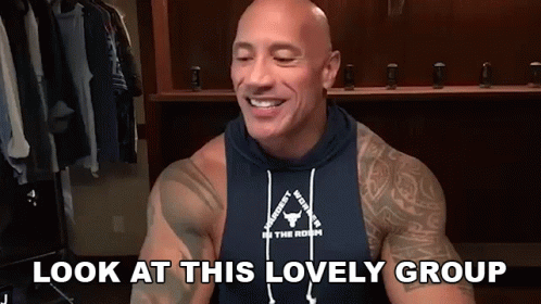 Look At This Lovely Group Dwayne Johnson GIF - Look At This Lovely Group Dwayne Johnson Seven Bucks GIFs