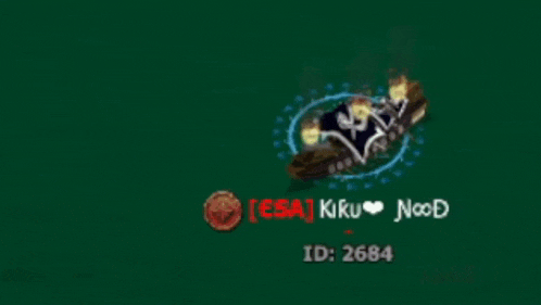 a screenshot of a video game with a person 's id being displayed