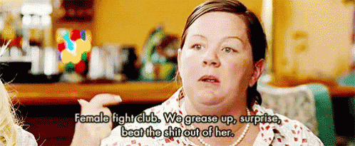 The Art Of Subtlety GIF - Melissamccarthy Bridesmaids Surprise GIFs