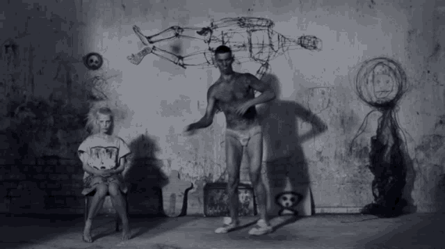 Die Antwoord Dance GIF - Die Antwoord Dance Black And White GIFs