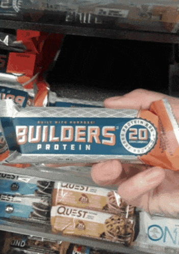 Builders Protein Protein Bar GIF - Builders Protein Protein Bar Food GIFs